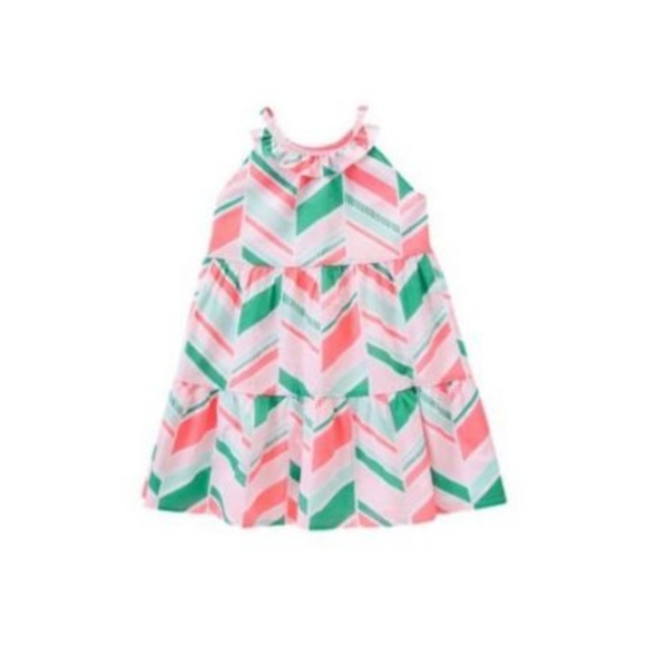 Gymboree Other - New GYMBOREE Island Cruise Chevron Tier Dress NWT
